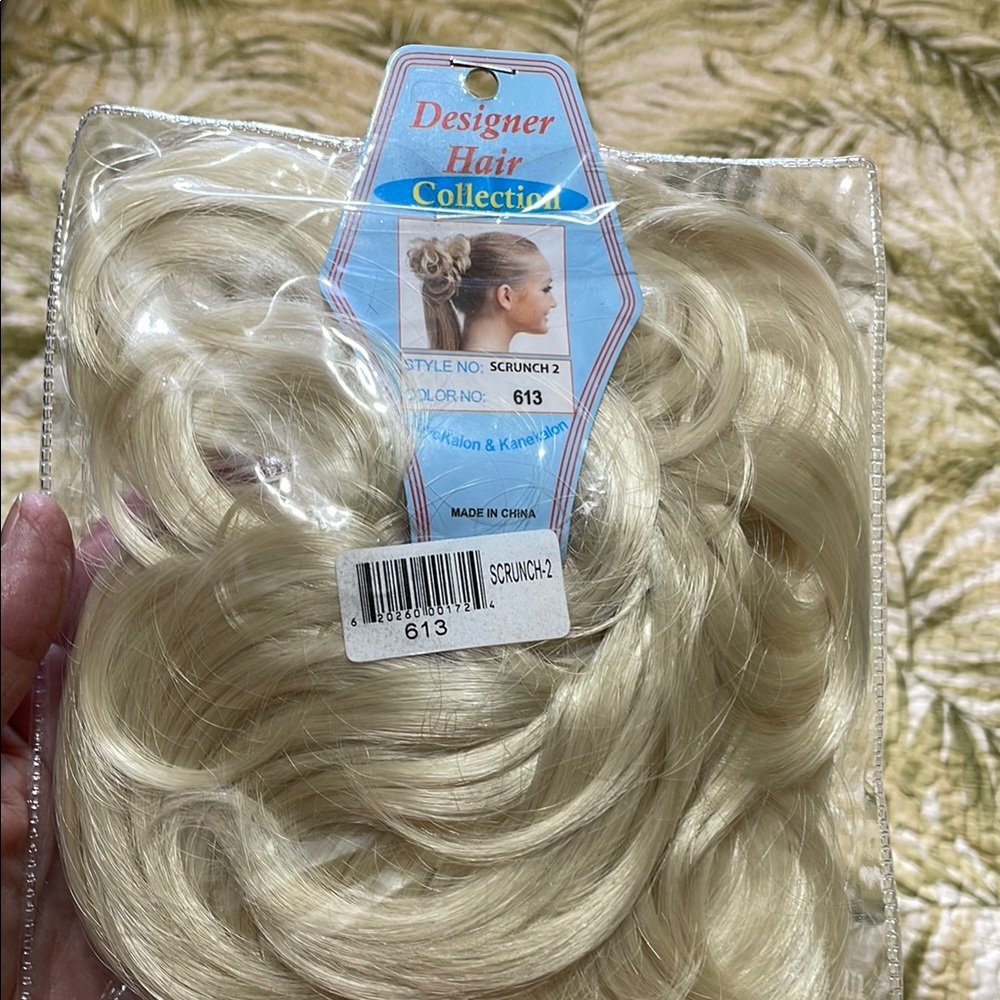 Designer haircut scrunchies